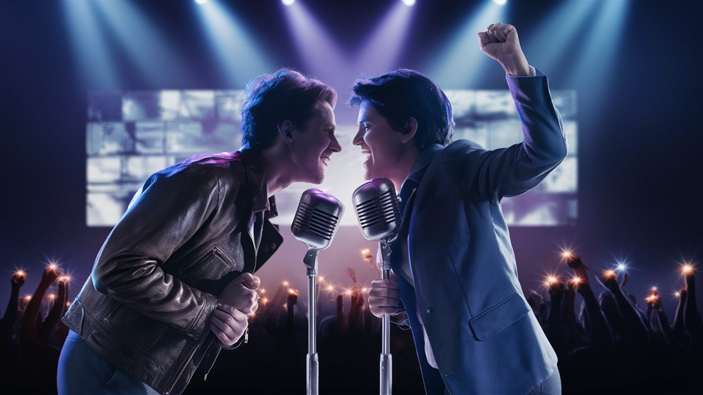 famous paired rock performances