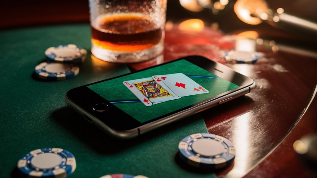 play poker on phones
