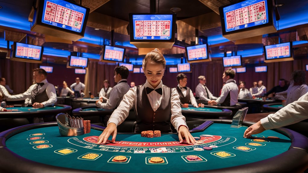 real time casino cards