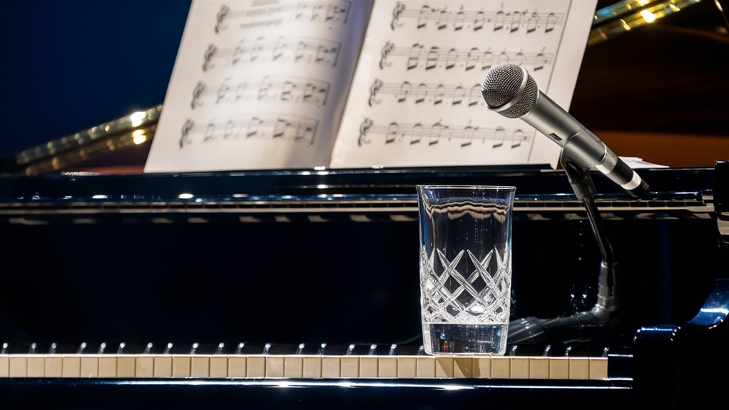 singers reaching peak notes