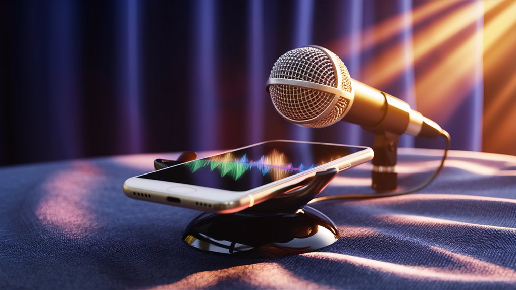 smartphone karaoke recording guide
