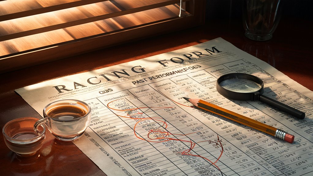 studying horse race information